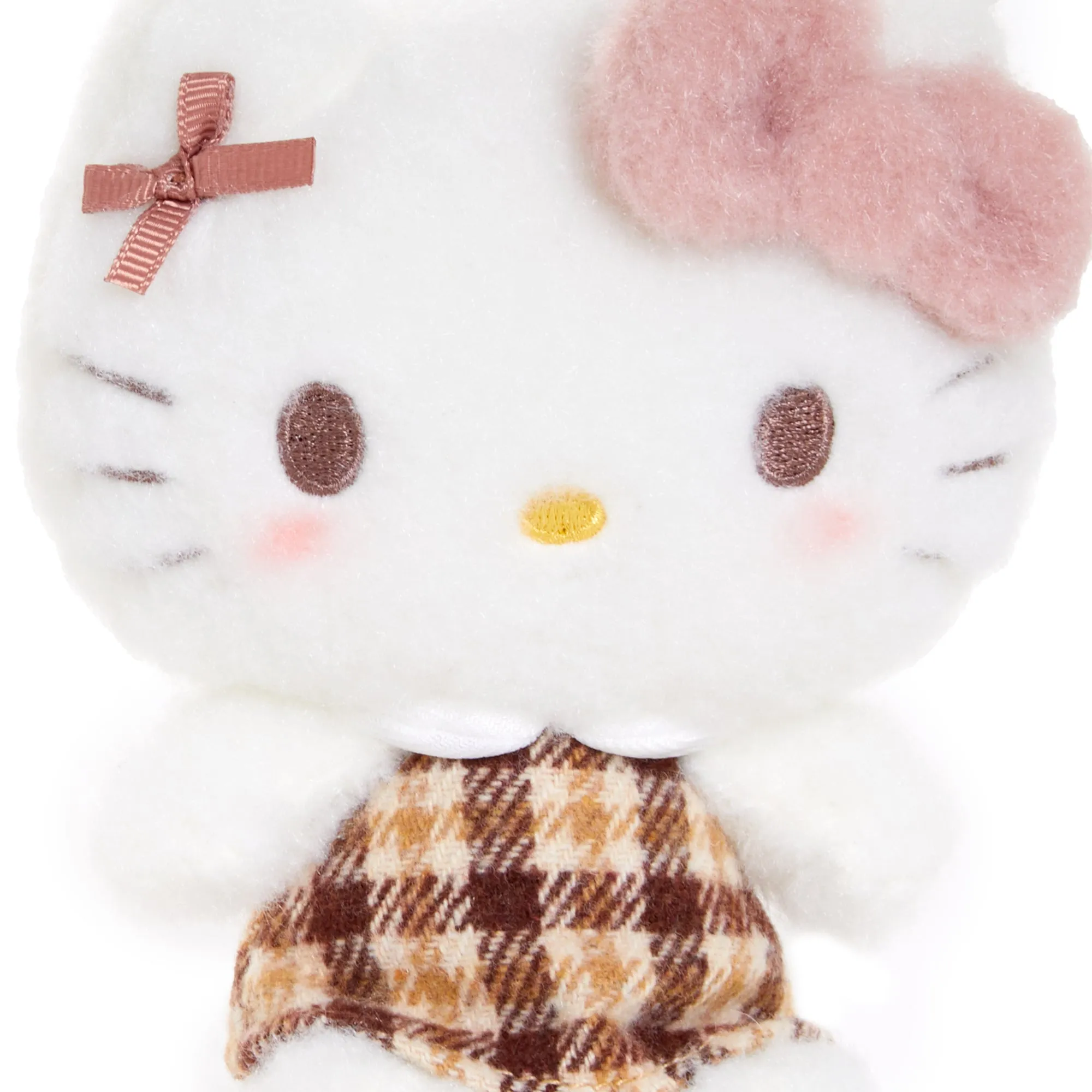 Hello Kitty Mascot Clip (Mocha Check Series) sold by Sanrio product image thumbnail 5