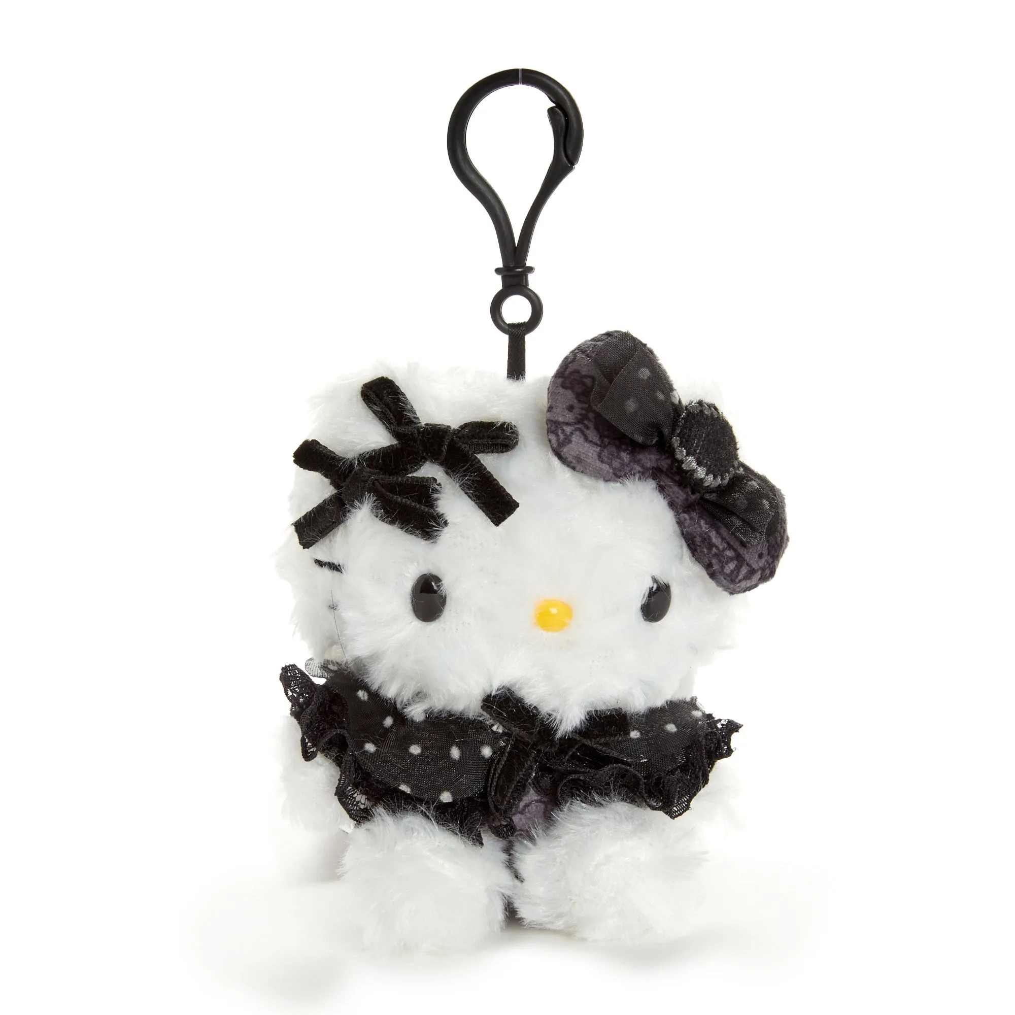Hello Kitty Mascot Clip (Pretty Pose Monochrome Series) sold by Sanrio