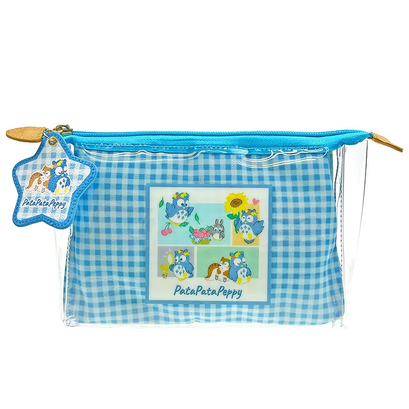 PataPataPeppy Mini Zipper Pouch (Flower Power Series) sold by Sanrio