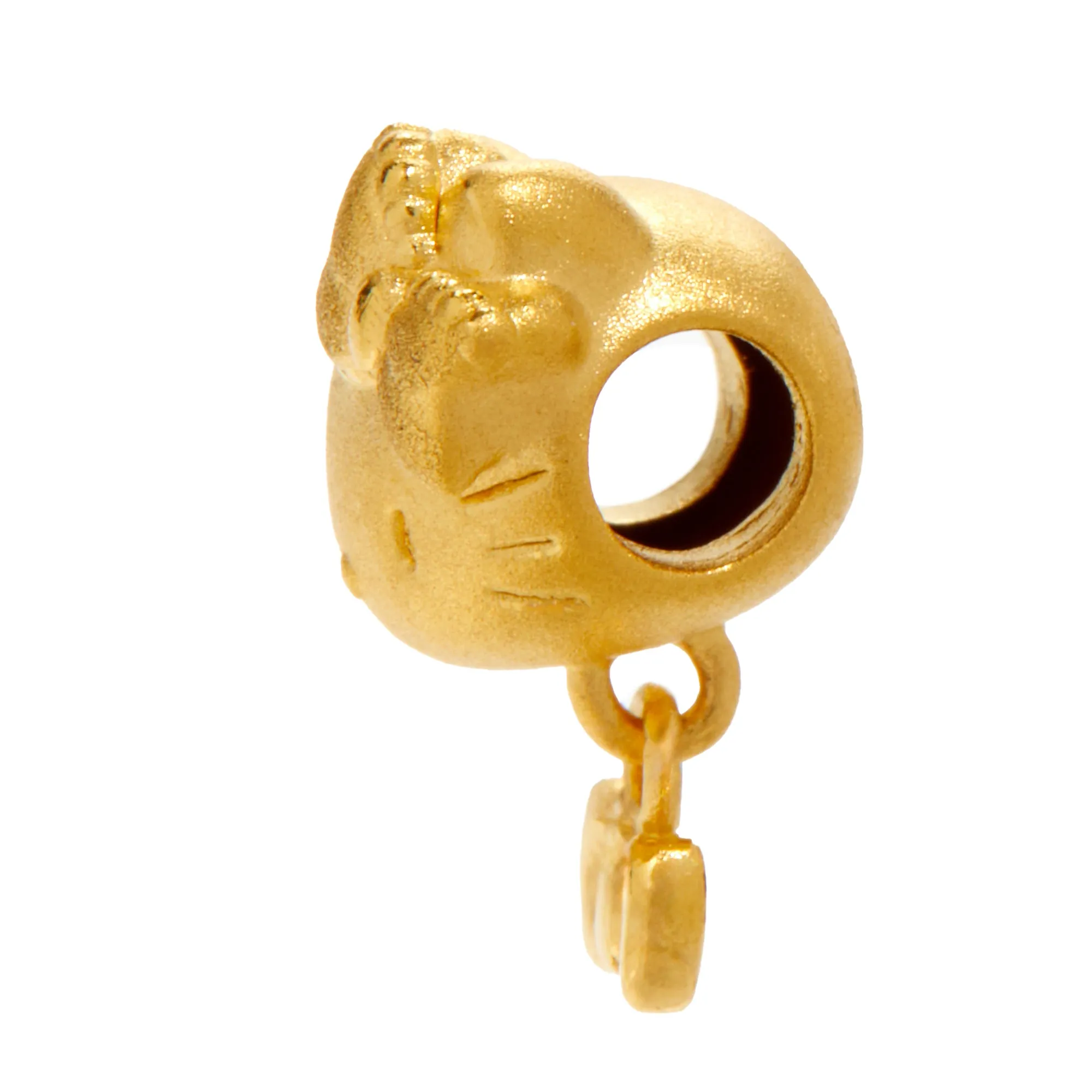 Hello Kitty 24K Gold Bow Barrel Charm sold by Sanrio product image thumbnail 4