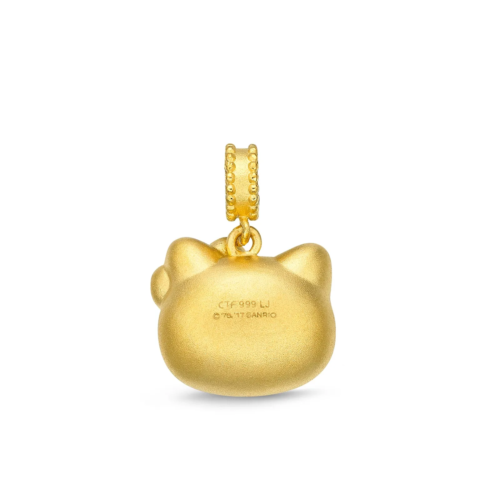 Hello Kitty 24K Gold Charm Black Bracelet sold by Sanrio product image thumbnail 4