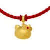 Hello Kitty 24K Gold Charm Red Bracelet sold by Sanrio