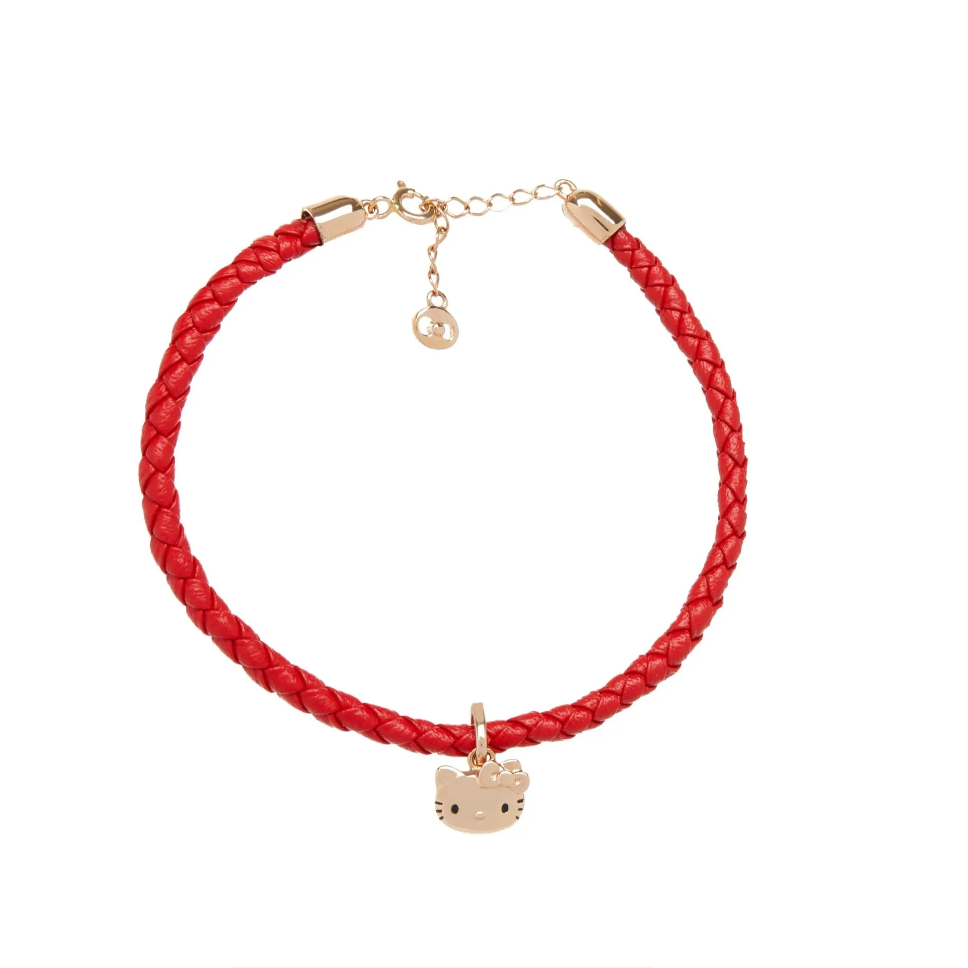 Hello Kitty x Chow Tai Fook Classic 18K Gold Red Bracelet sold by Sanrio