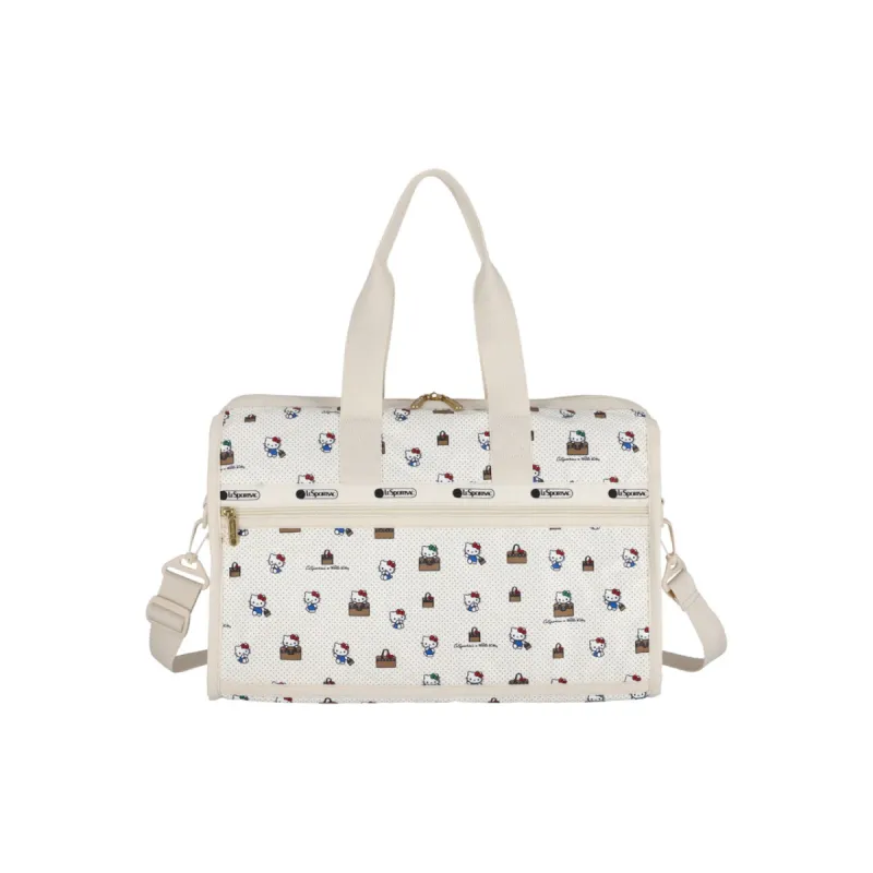 Hello Kitty x LeSportsac Deluxe Medium Weekender Bag (No Bag No Life) sold by Sanrio