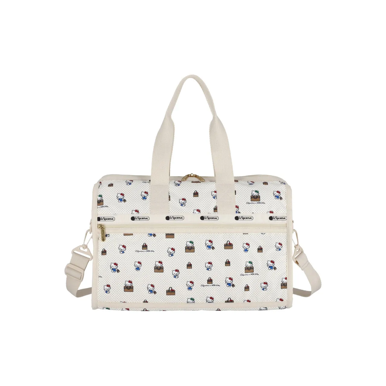 Hello Kitty x LeSportsac Deluxe Medium Weekender Bag (No Bag No Life) sold by Sanrio