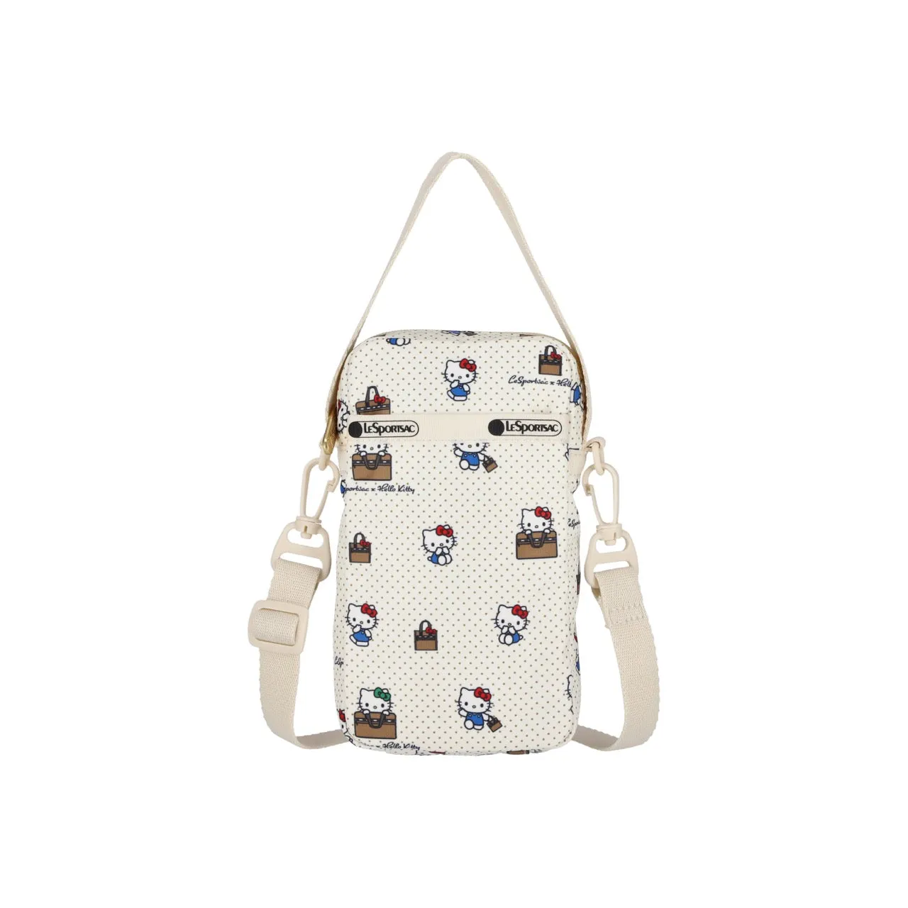 Hello Kitty x LeSportsac Mini Phone Crossbody Bag (No Bag No Life) sold by Sanrio