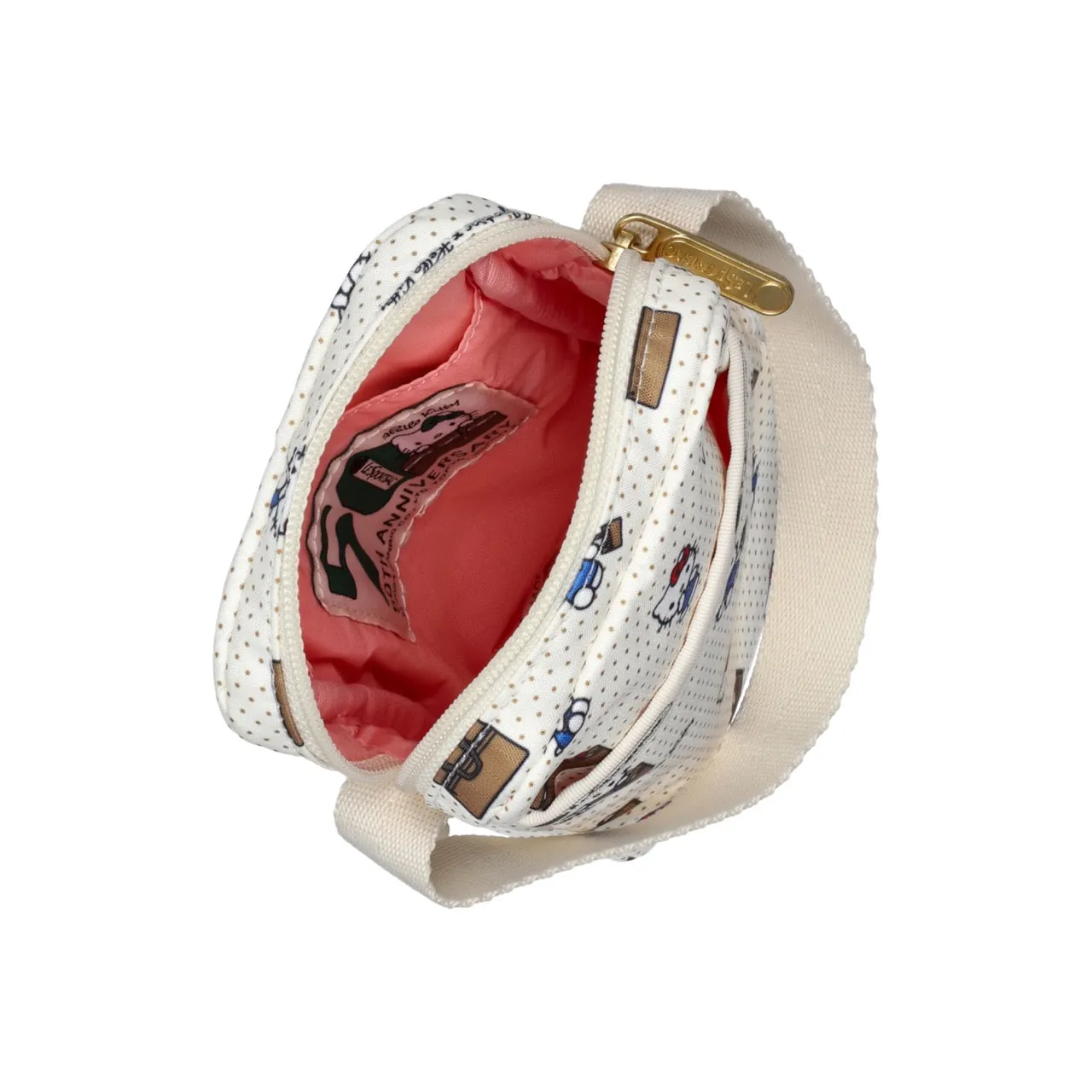 Hello Kitty x LeSportsac Mini Phone Crossbody Bag (No Bag No Life) sold by Sanrio product image thumbnail 3