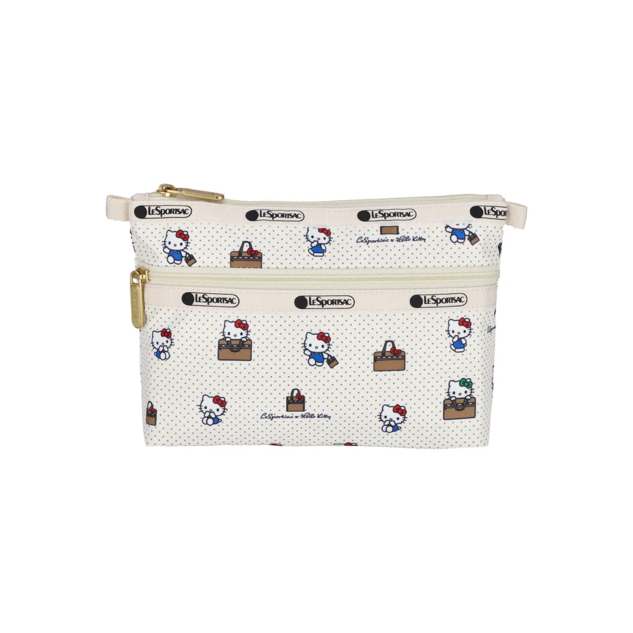 Hello Kitty x LeSportsac Cosmetic Clutch (No Bag No Life) sold by Sanrio