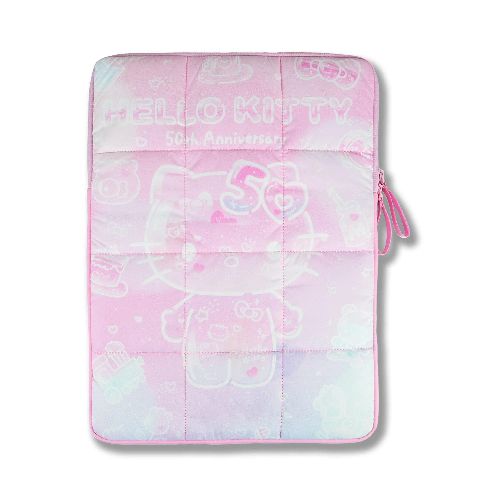 Hello Kitty x Sonix 50th Anniversary Puffy Laptop Sleeve sold by Sanrio