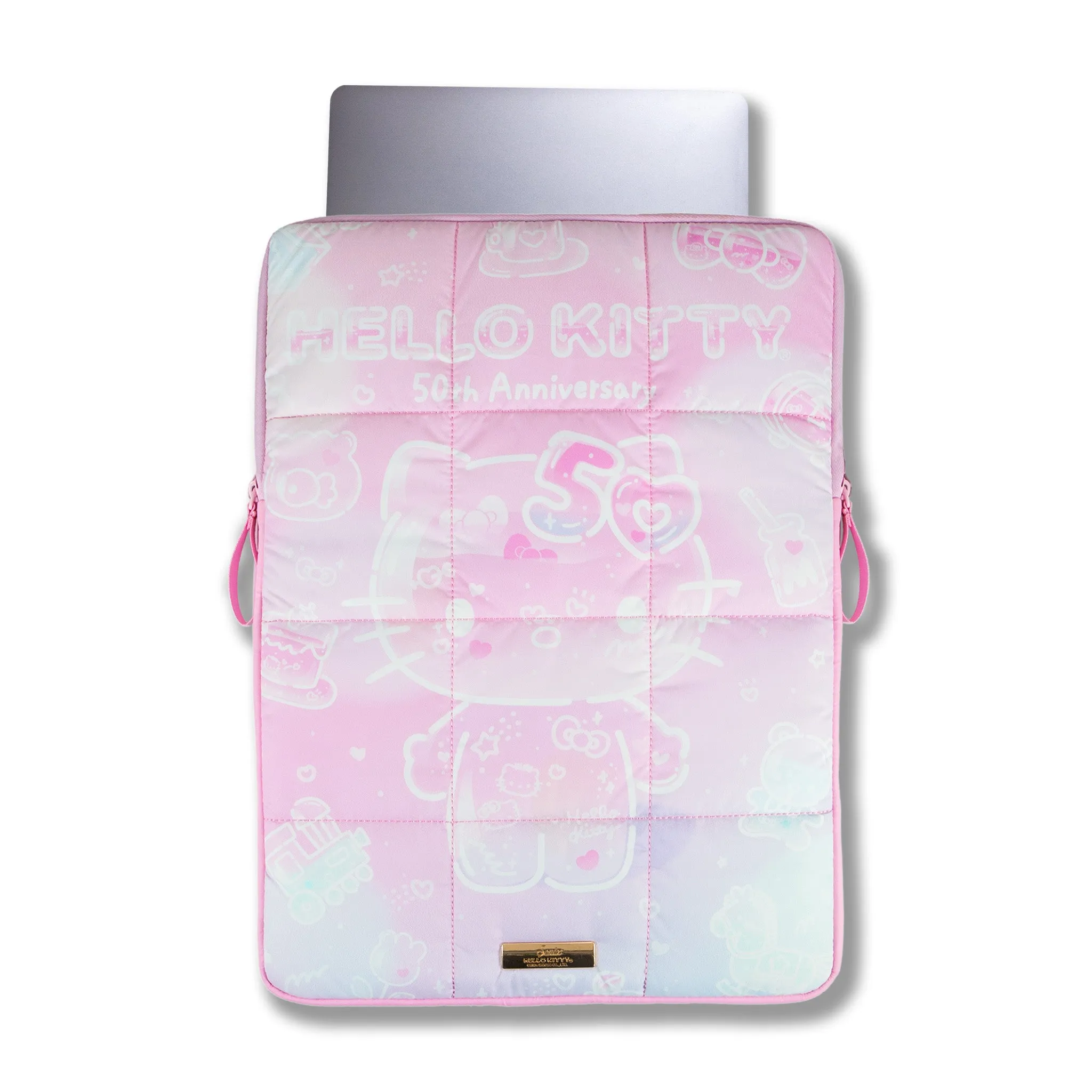 Hello Kitty x Sonix 50th Anniversary Puffy Laptop Sleeve sold by Sanrio product image thumbnail 3