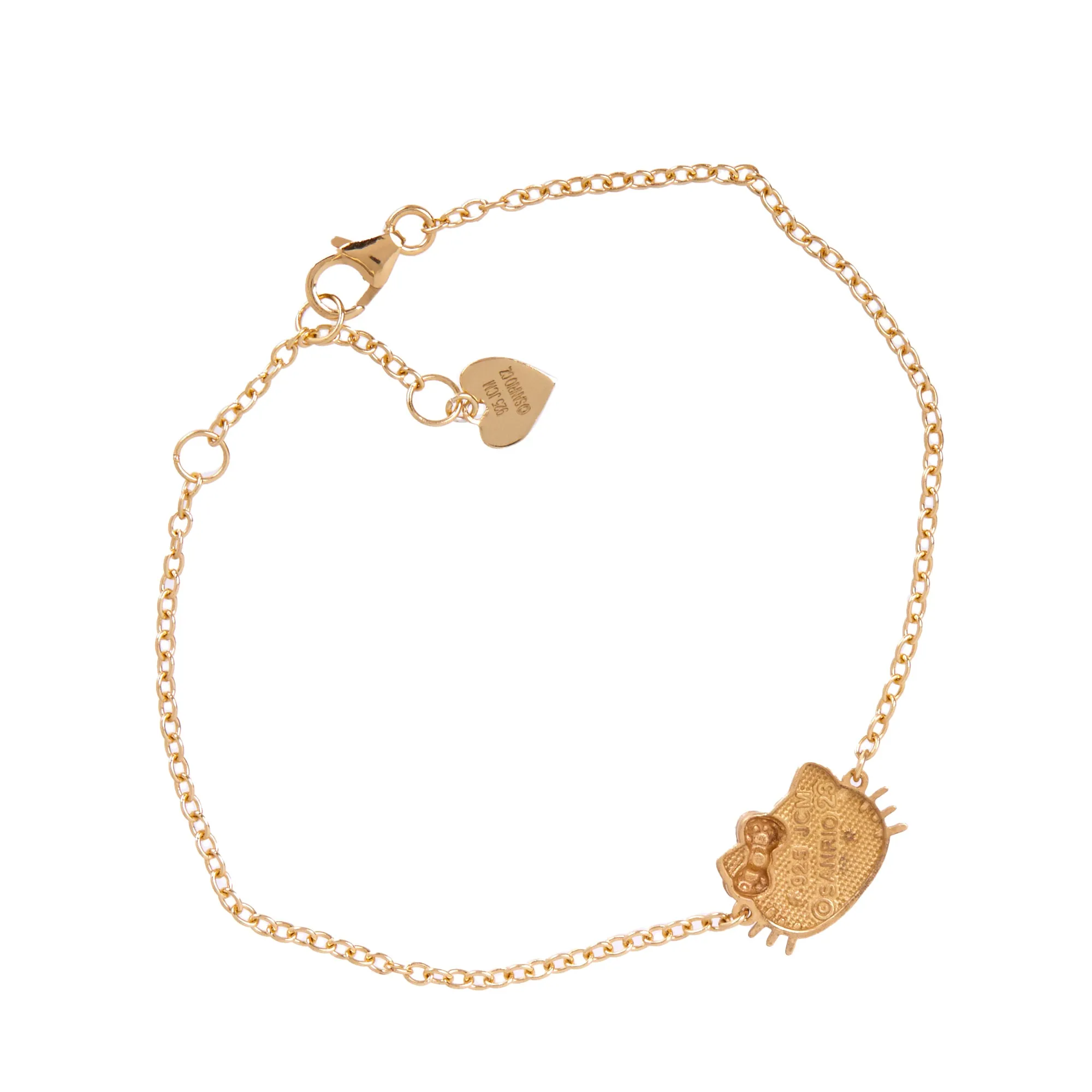 Hello Kitty Gold Plated Sparkle Bow Bracelet sold by Sanrio product image thumbnail 4