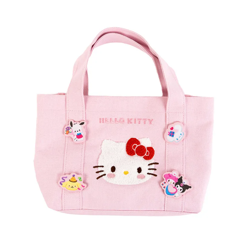 Hello Kitty 50th Anniv. Mini Tote Bag (Full of Happy Series) sold by Sanrio