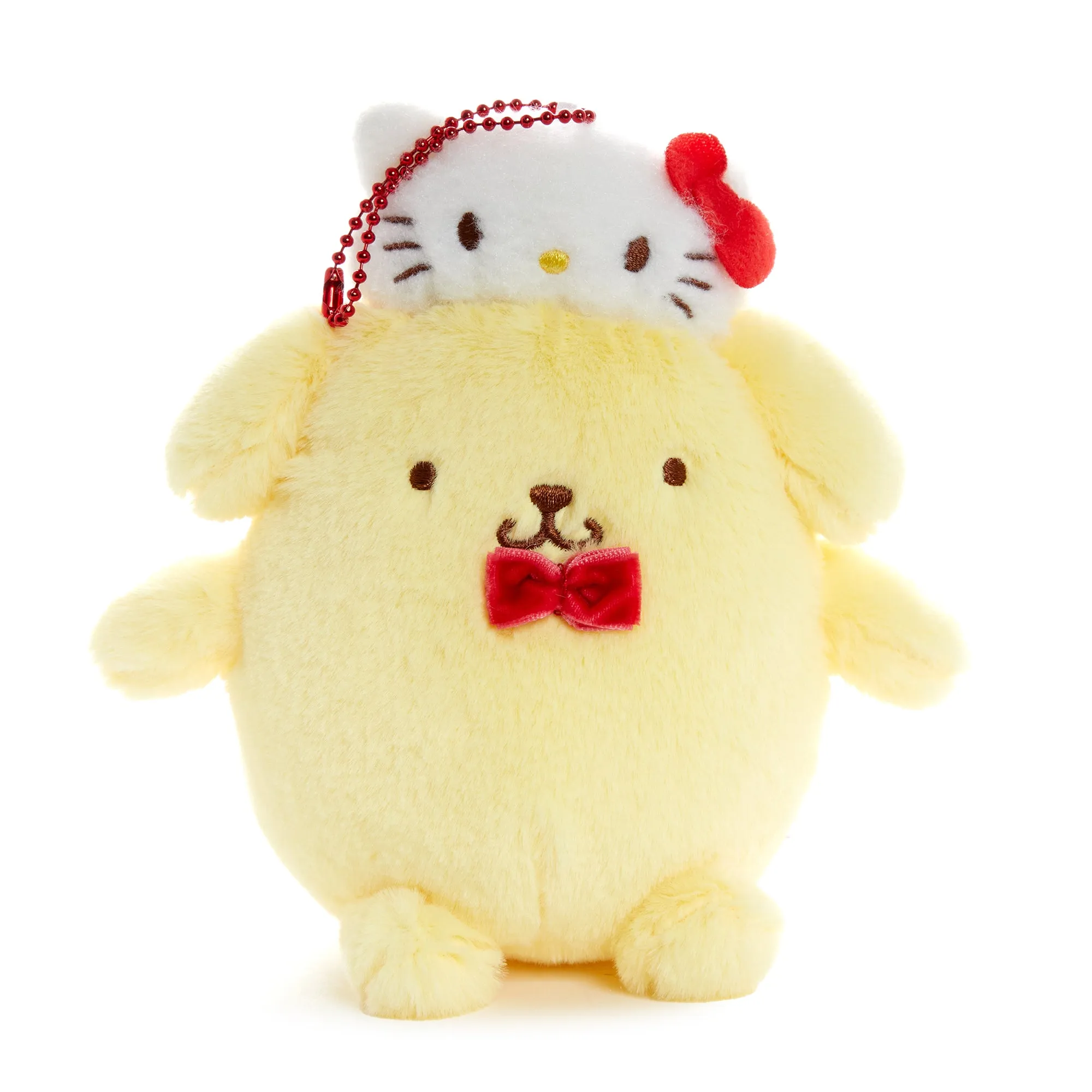 Pompompurin Mascot Bag Charm (Hello Kitty 50th Anniv.) sold by Sanrio