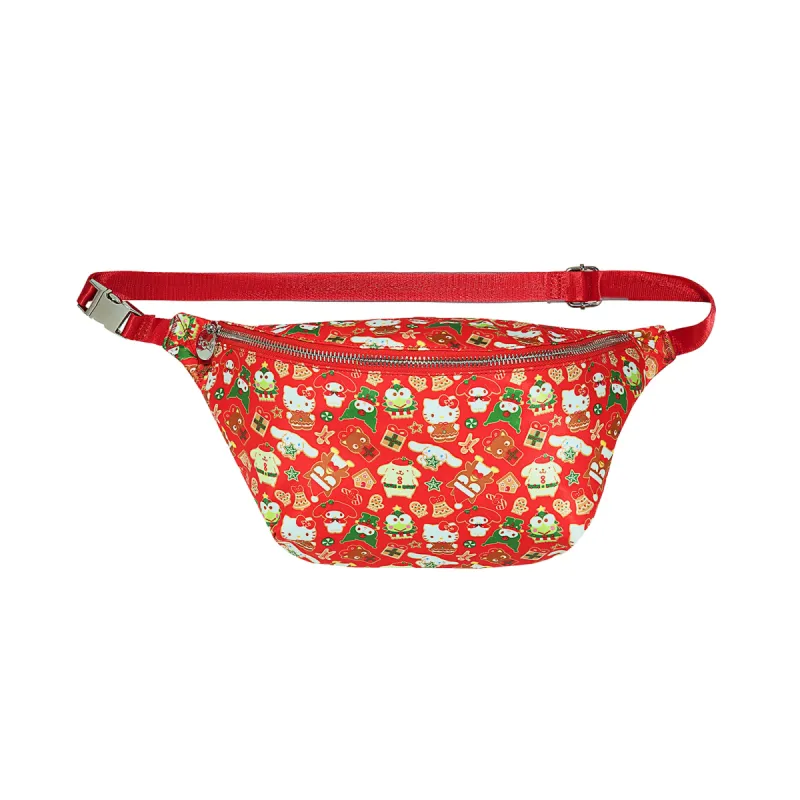 Hello Kitty and Friends x Stoney Clover Lane Holiday Jumbo Fanny Pack sold by Sanrio