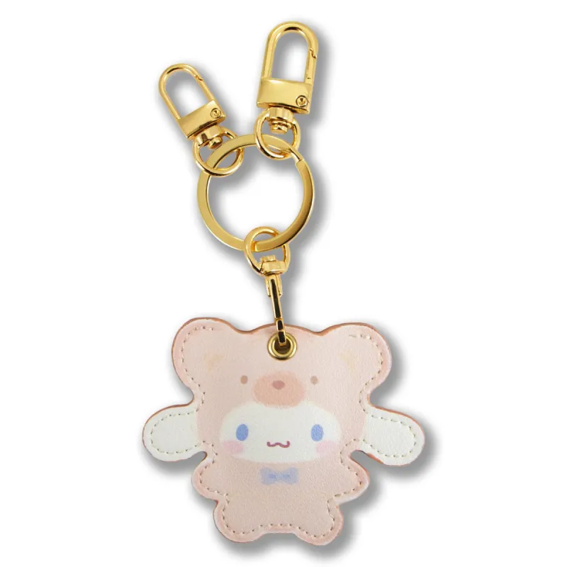Cinnamoroll x Sonix AirTag Keychain (Latte Bears) sold by Sanrio