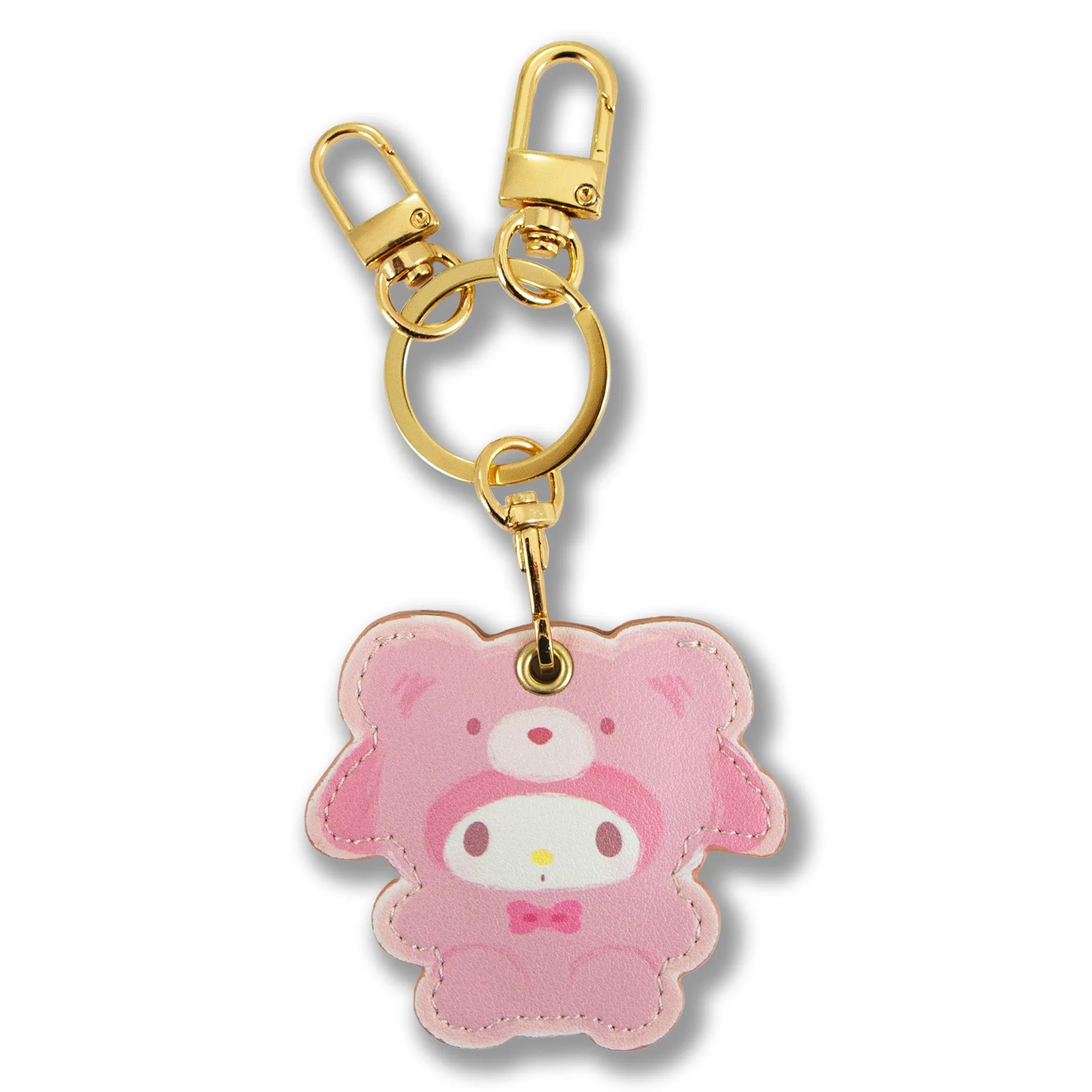 My Melody x Sonix AirTag Keychain (Latte Bears) sold by Sanrio