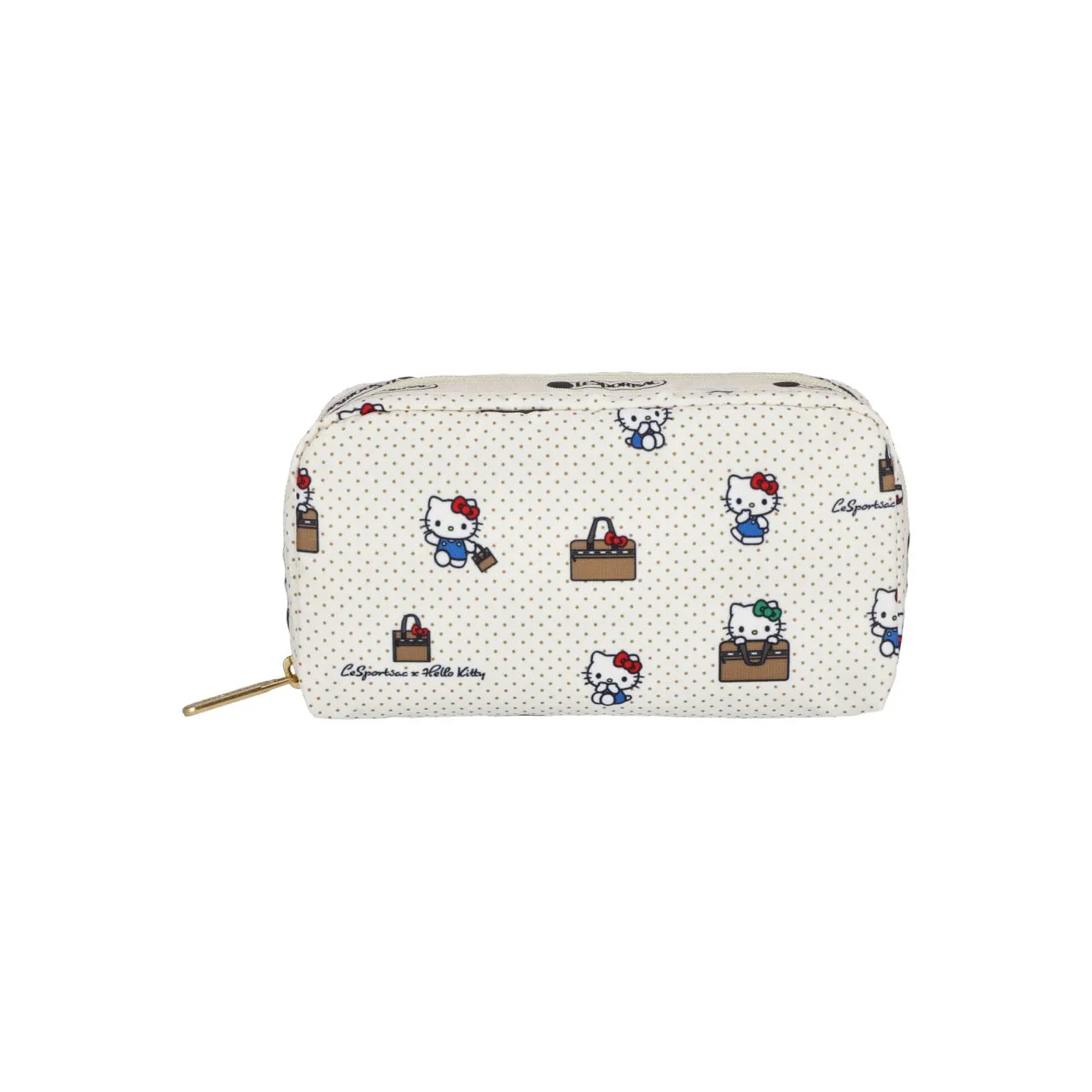 Hello Kitty LeSportsac Rectangular Cosmetic Bag (No Bag No Life) sold by Sanrio