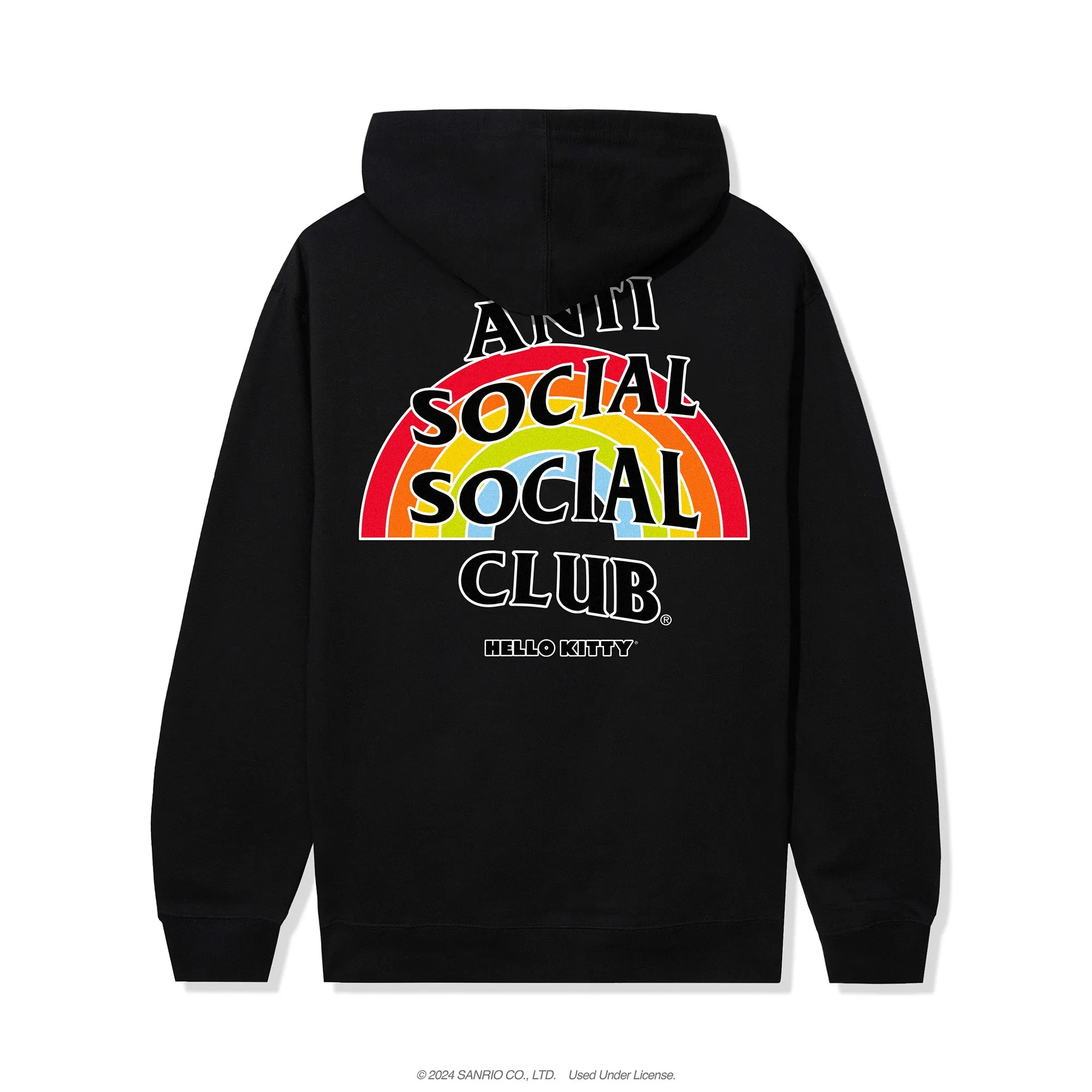 ASSC x Hello Kitty Feel The Same Hoodie (Black) sold by Sanrio product image thumbnail 2