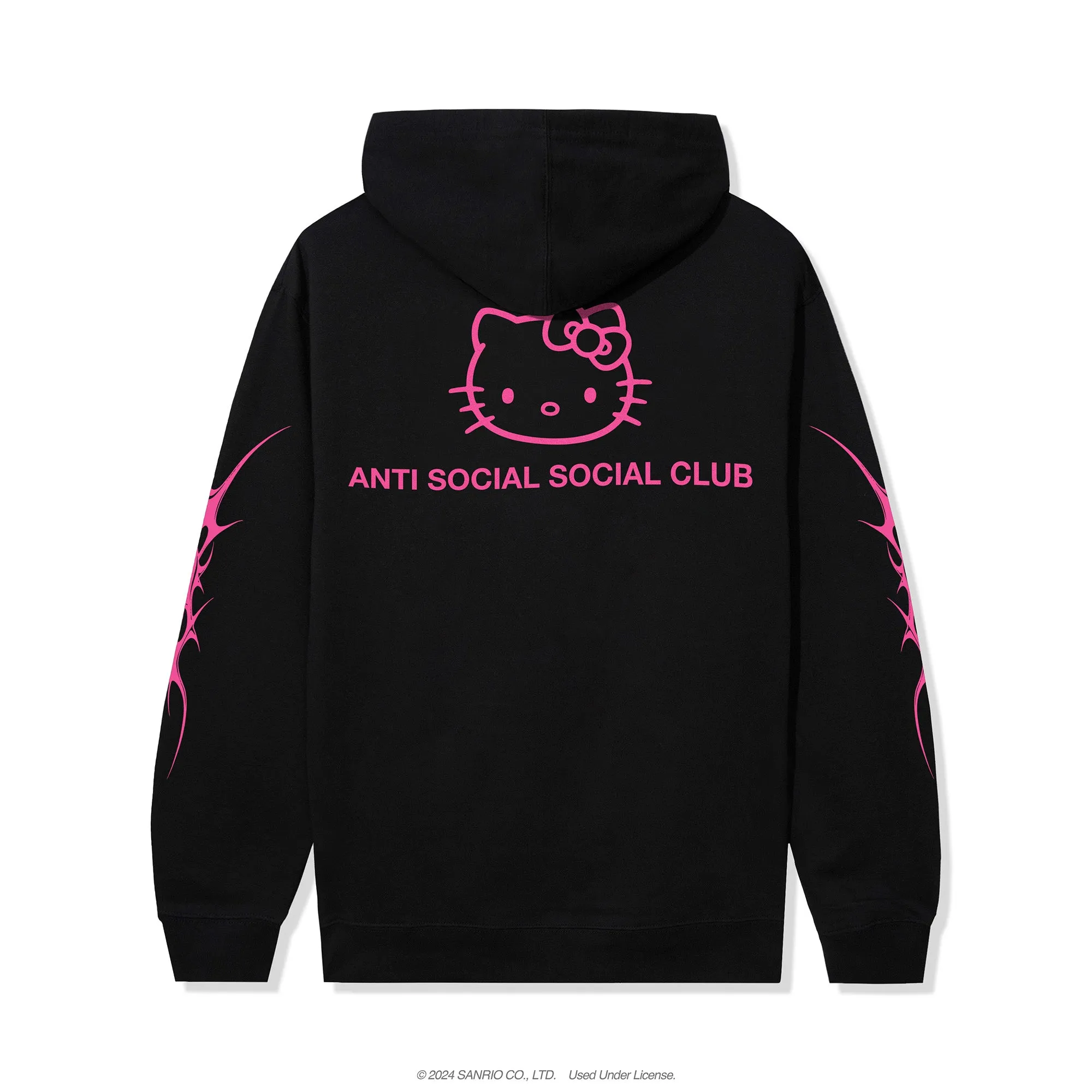 ASSC x Hello Kitty Love Hoodie (Black) sold by Sanrio product image thumbnail 2