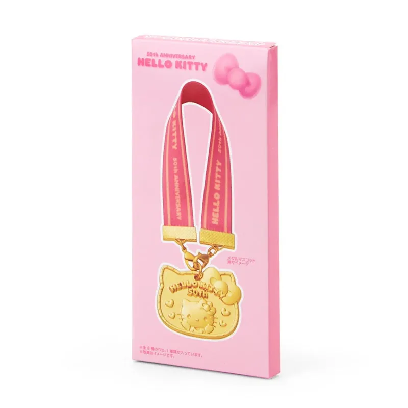 Hello Kitty 50th Anniv. Blind Box Mini-Medal Charm sold by Sanrio