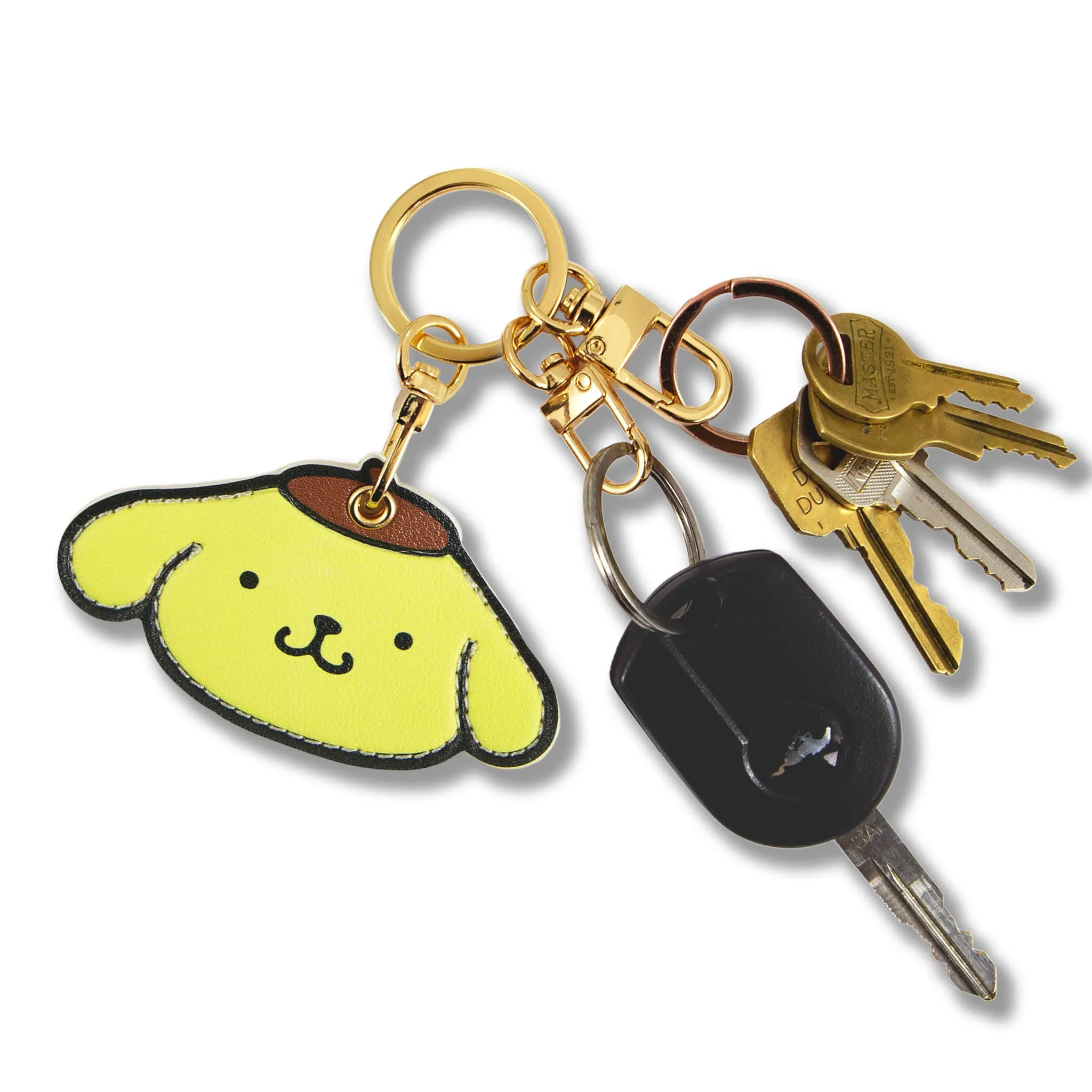 Pompompurin x Sonix AirTag Keychain sold by Sanrio product image thumbnail 2
