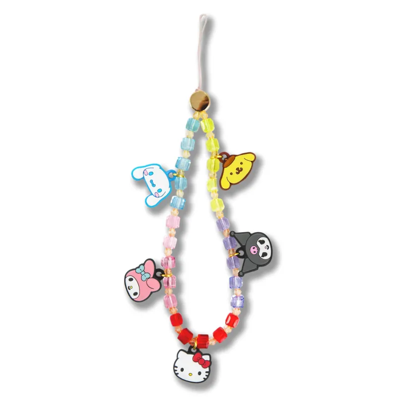 Hello Kitty and Friends x Sonix Phone Beaded Wristlet sold by Sanrio
