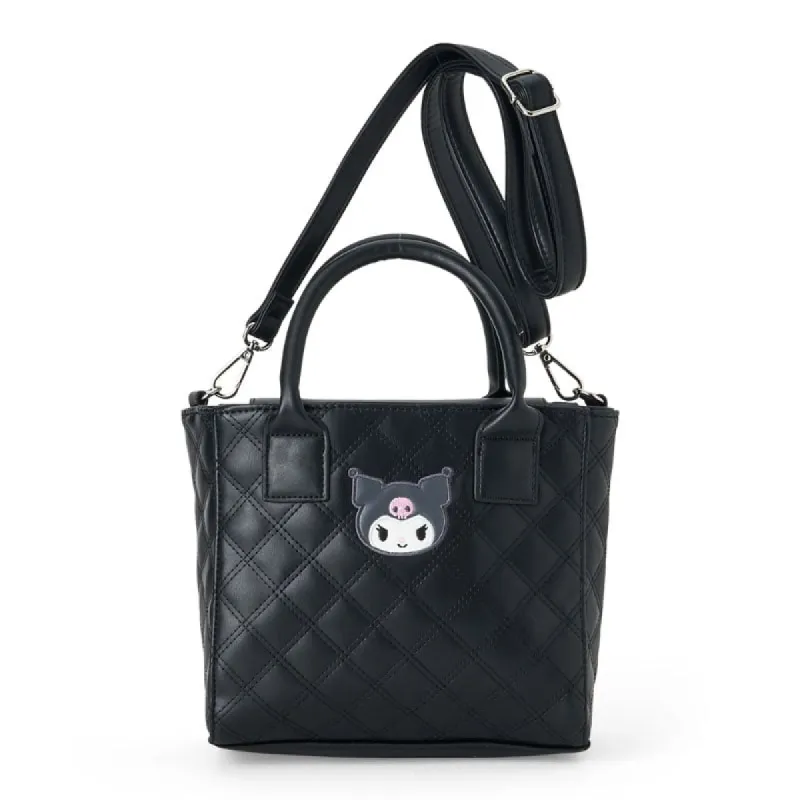Kuromi 2-Way Mini Quilted Tote Bag sold by Sanrio