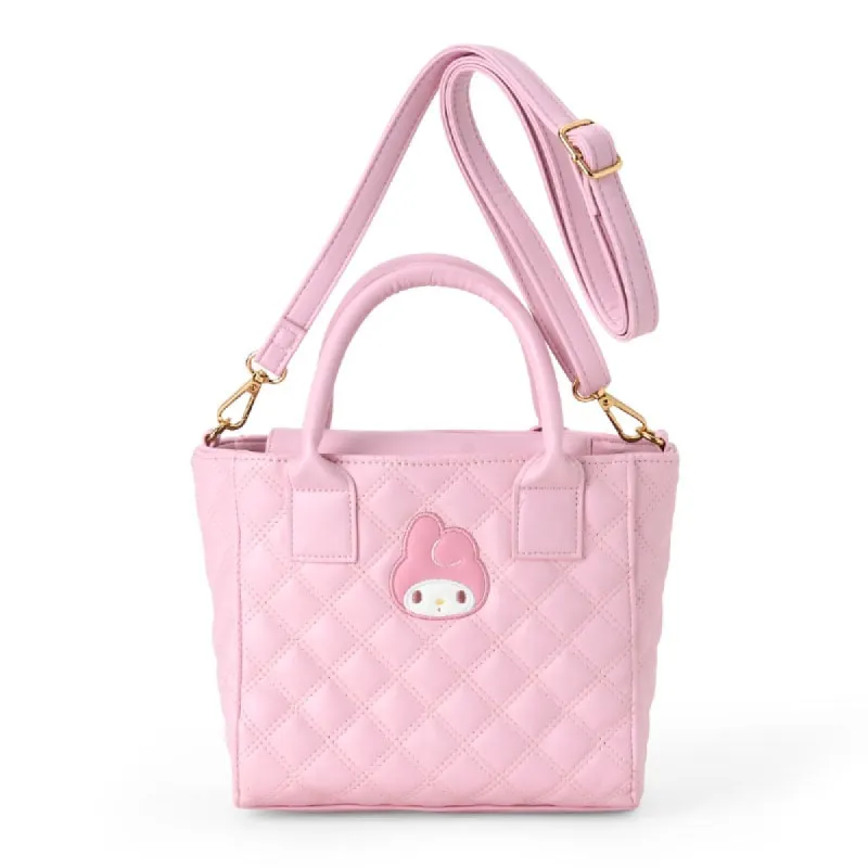 My Melody 2-Way Mini Quilted Tote Bag sold by Sanrio