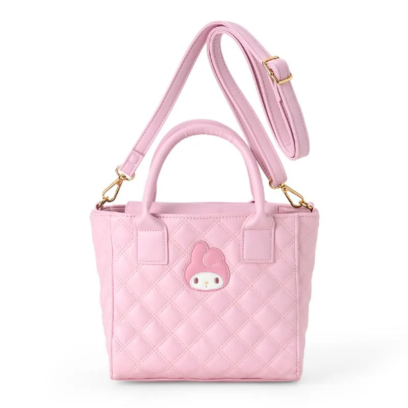 My Melody 2-Way Mini Quilted Tote Bag sold by Sanrio