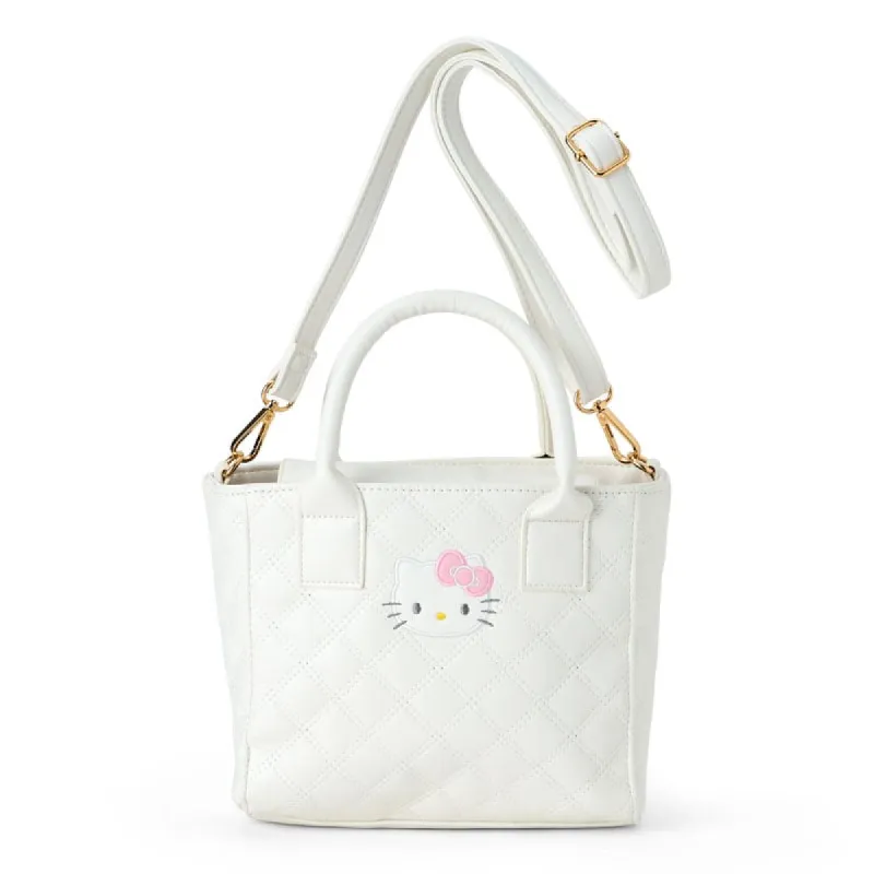 Hello Kitty 2-Way Mini Quilted Tote Bag sold by Sanrio