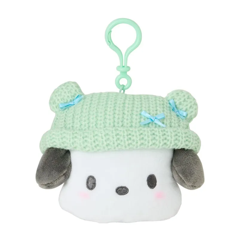 Pochacco Cozy Cap Mascot Clip Pouch sold by Sanrio