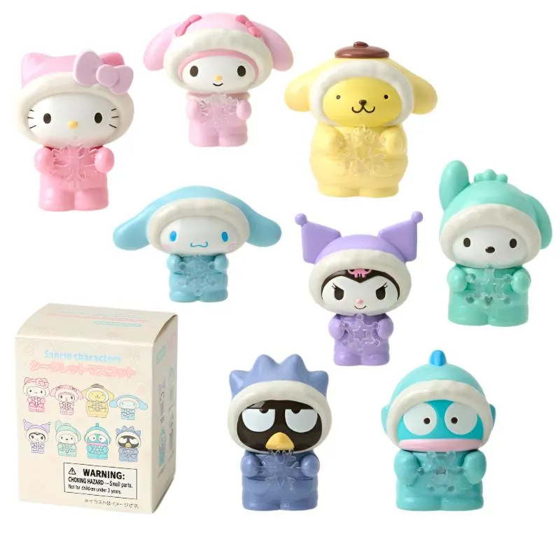 Sanrio Characters Mini Figurine Blind Box (Winter Snowsuit Series) sold by Sanrio
