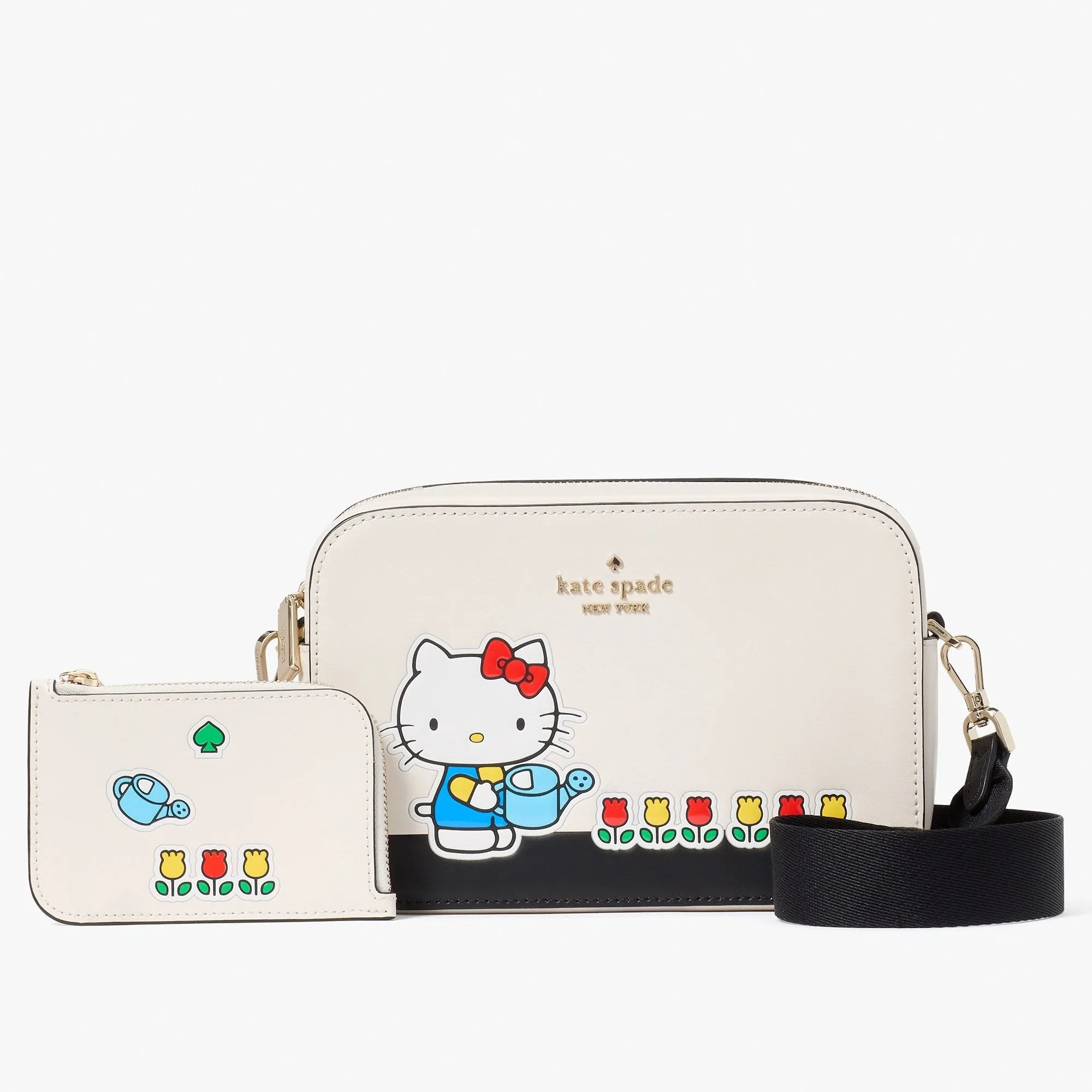 Hello Kitty x Kate Spade New York Mini Camera Bag sold by Sanrio