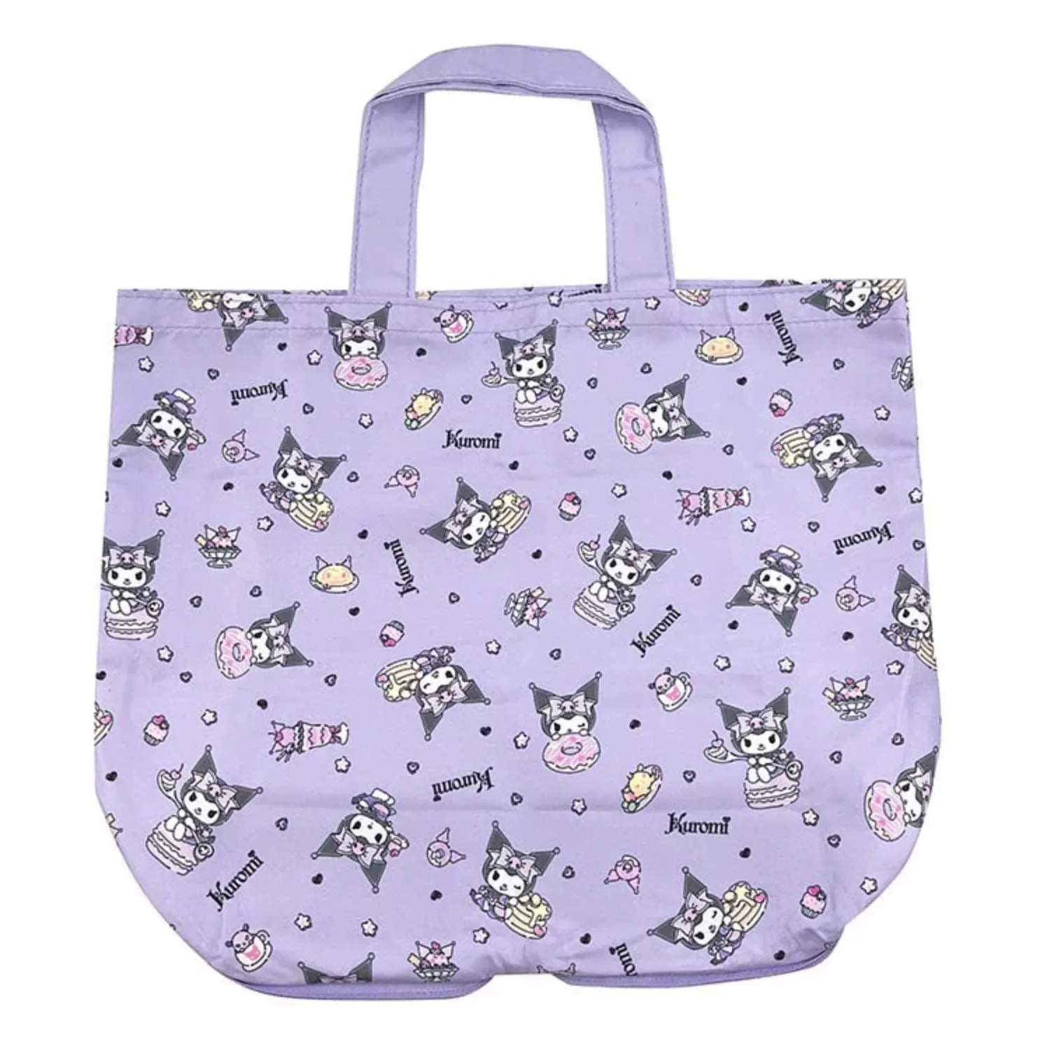 Kuromi Reusable Tote (Cafe Series) sold by Sanrio