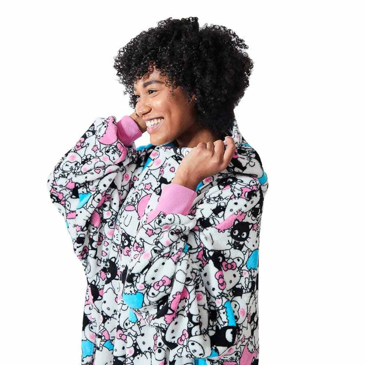 Hello Kitty and Friends Big Bunch Lounge Hoodie sold by Sanrio product image thumbnail 3