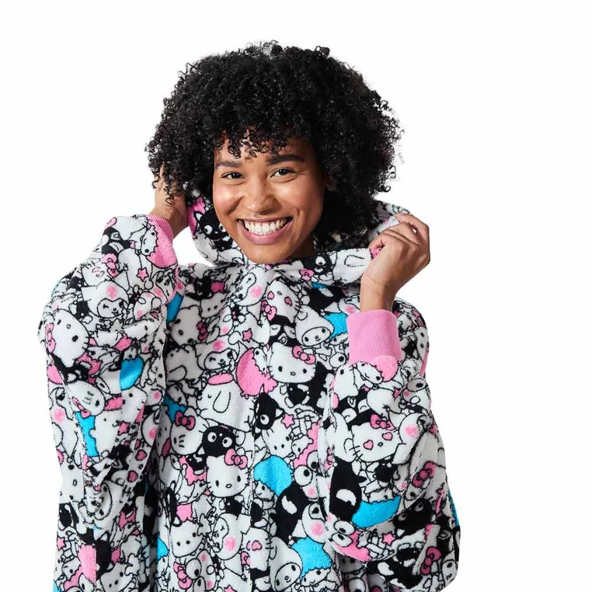 Hello Kitty and Friends Big Bunch Lounge Hoodie sold by Sanrio product image thumbnail 2