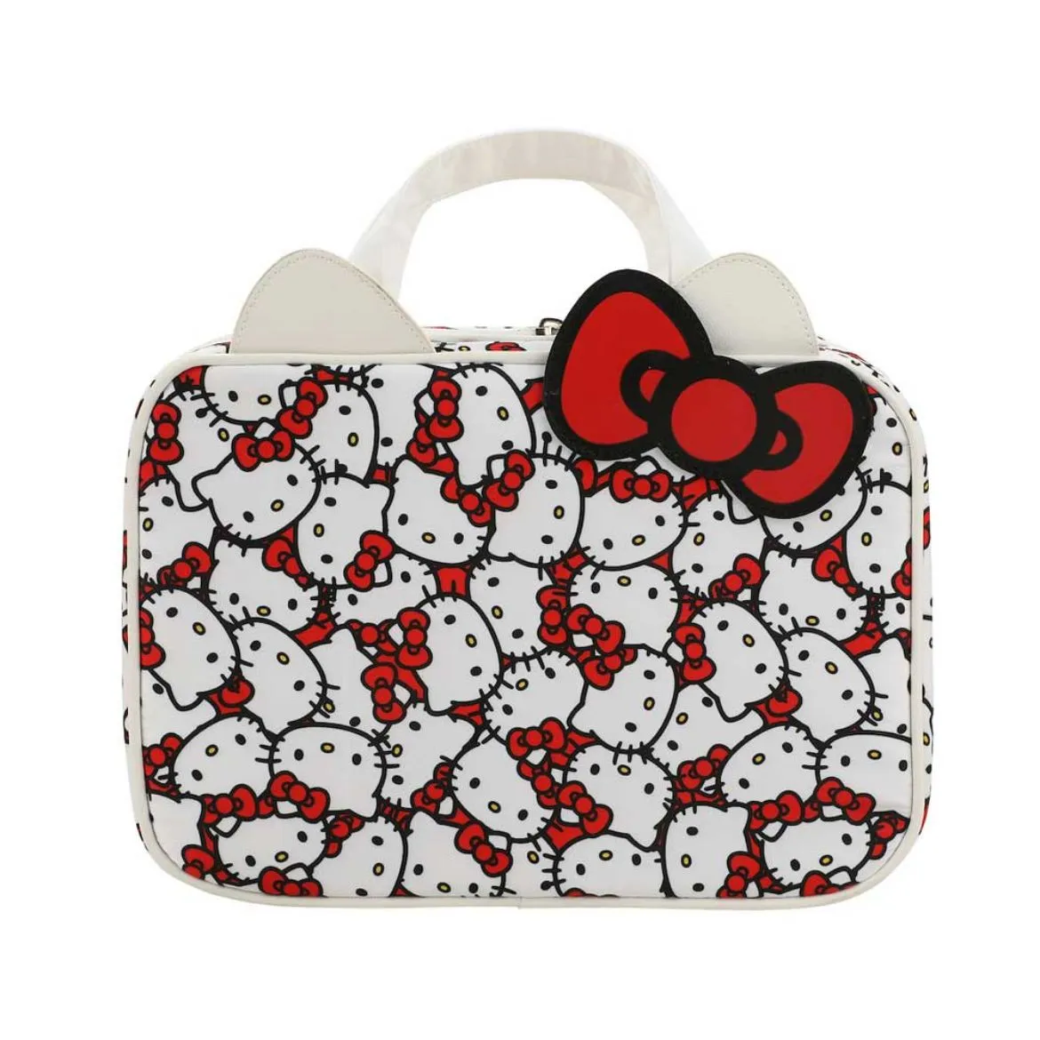 Hello Kitty All-Over Print Travel Toiletry Bag sold by Sanrio