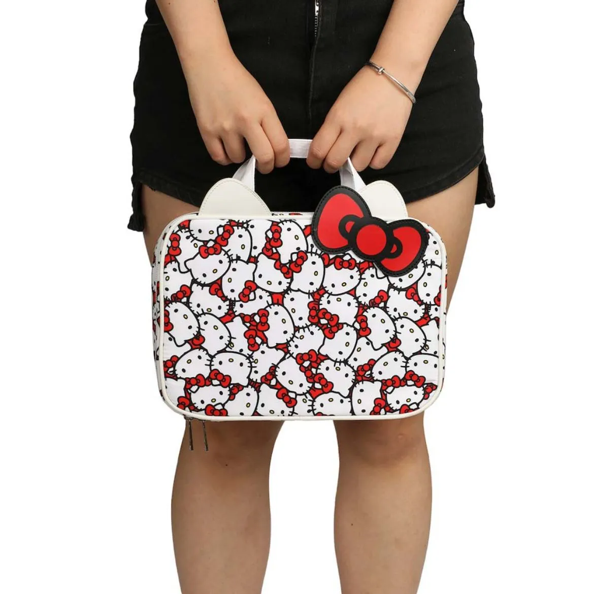 Hello Kitty All-Over Print Travel Toiletry Bag sold by Sanrio product image thumbnail 3