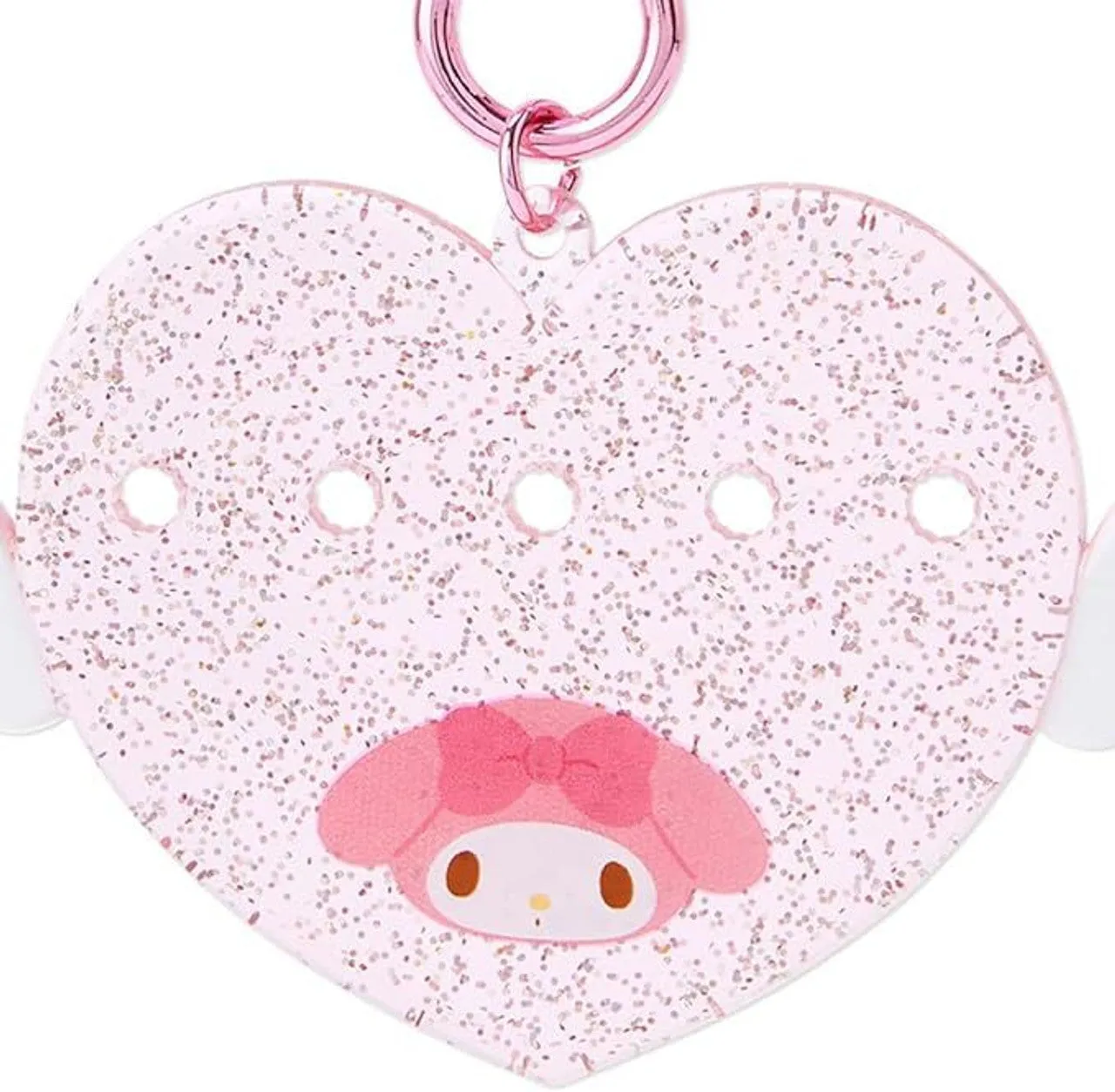 My Melody Customizable Heart Keychain (My Pachirun Series) sold by Sanrio product image thumbnail 2