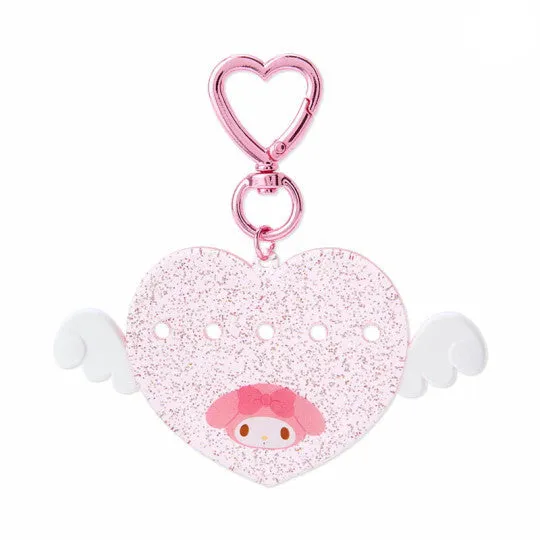 My Melody Customizable Heart Keychain (My Pachirun Series) sold by Sanrio