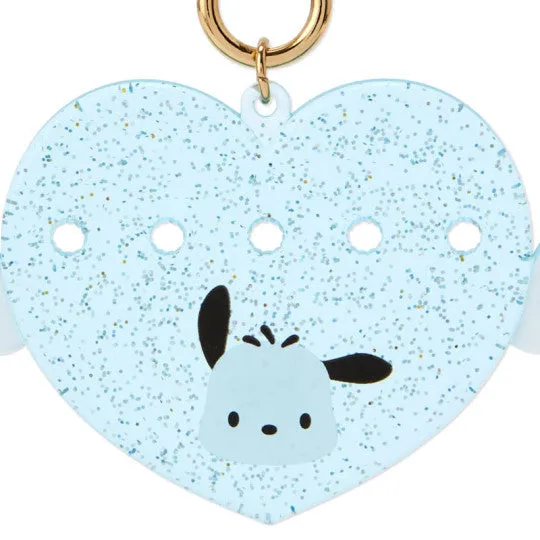 Pochacco Customizable Heart Keychain (My Pachirun Series) sold by Sanrio product image thumbnail 2