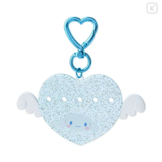 Cinnamoroll Customizable Heart Keychain (My Pachirun Series) sold by Sanrio