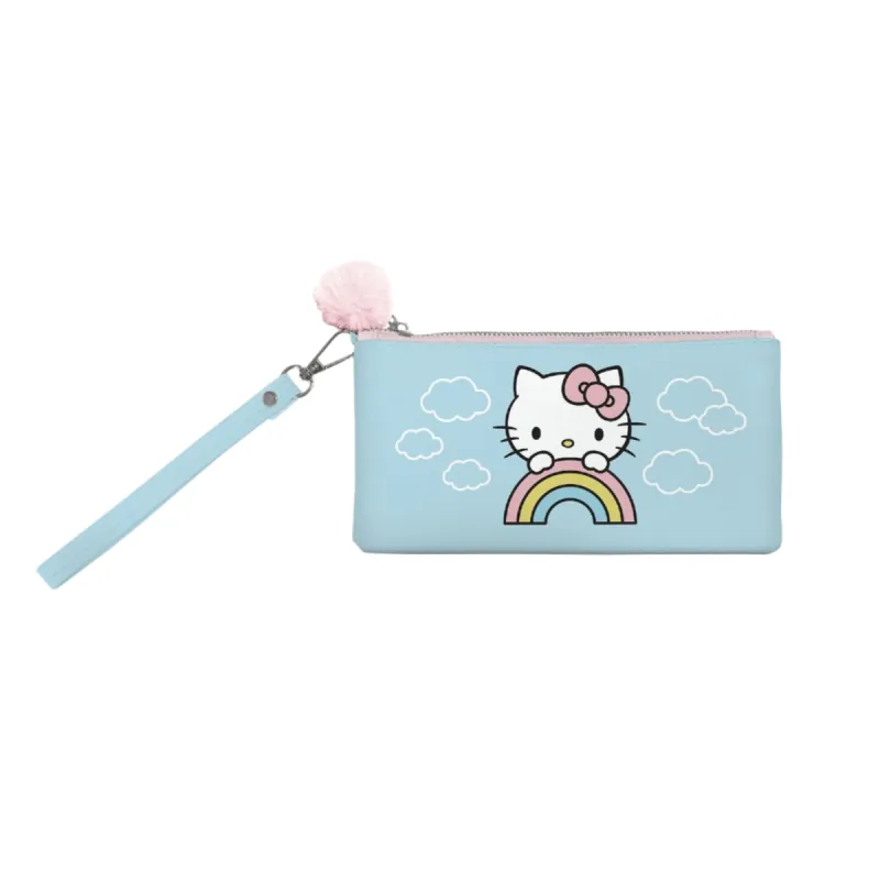 Hello Kitty x Studio Oh! Rainbow Skies Gift Pencil Pouch sold by Sanrio