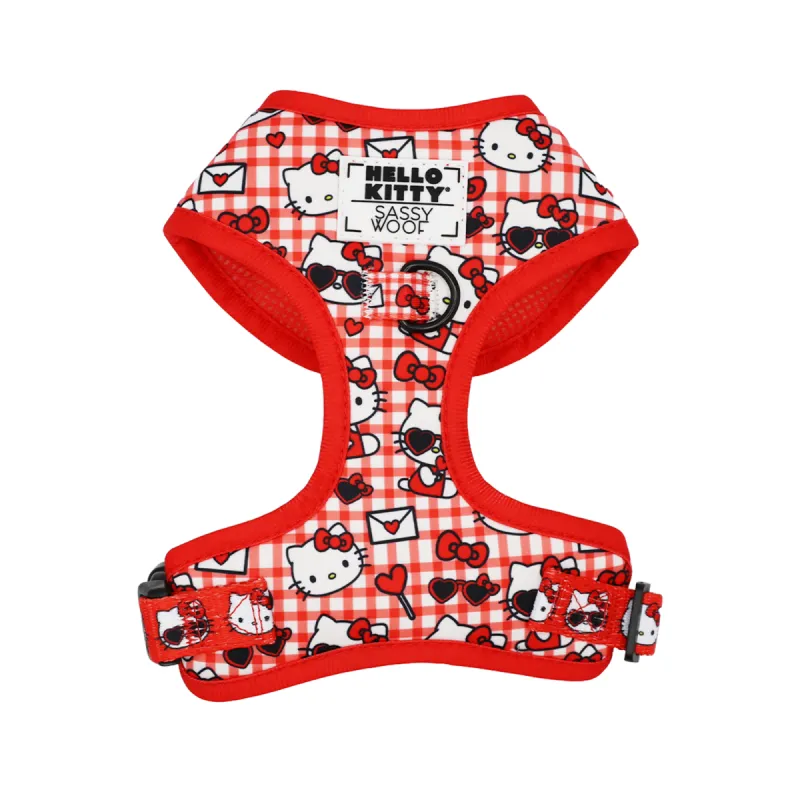 Hello Kitty x Sassy Woof Dog Harness (Classic Red) sold by Sanrio