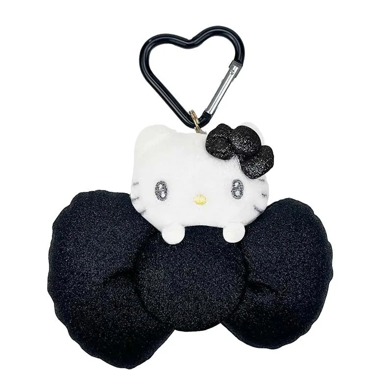 Hello Kitty 50th Anniv. Black Mascot (Metallic Bow Series) sold by Sanrio