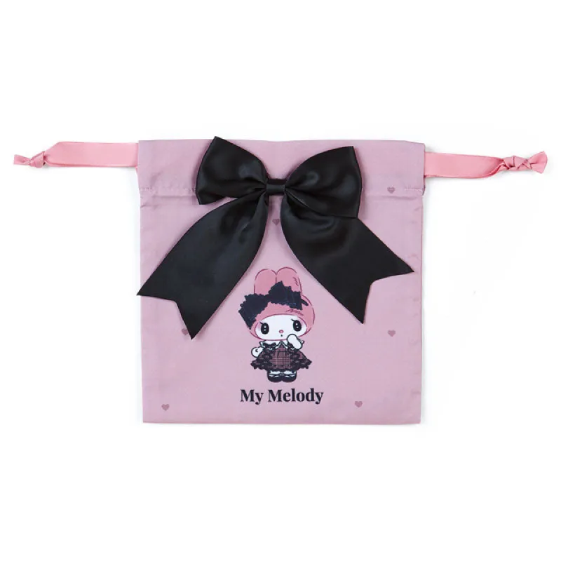 My Melody Lolita MeloKuro Drawstring Bag sold by Sanrio