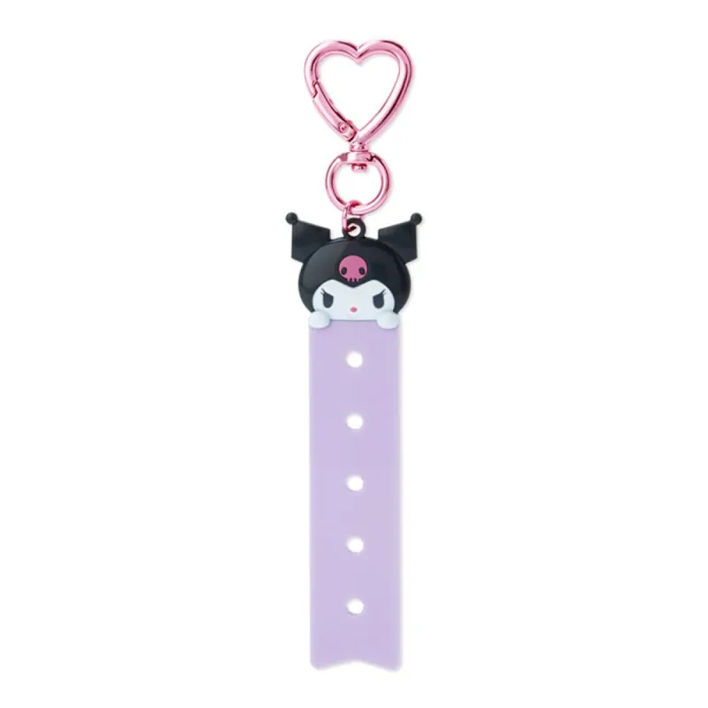 Kuromi Customizable Keychain (My Pachirun Series) sold by Sanrio