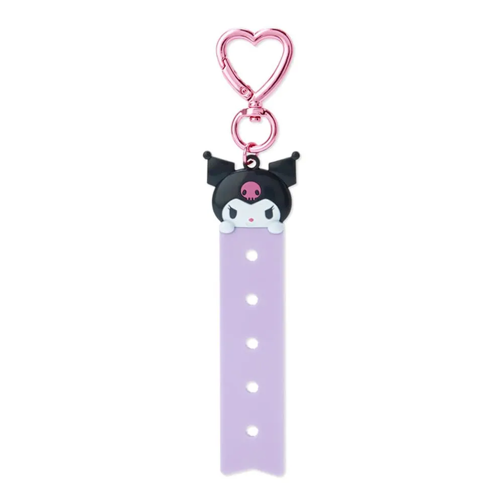 Kuromi Customizable Keychain (My Pachirun Series) sold by Sanrio