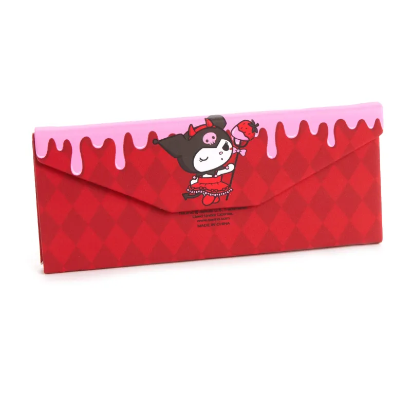 Kuromi Convertible Eyewear Case (Strawberry Treat Series) sold by Sanrio