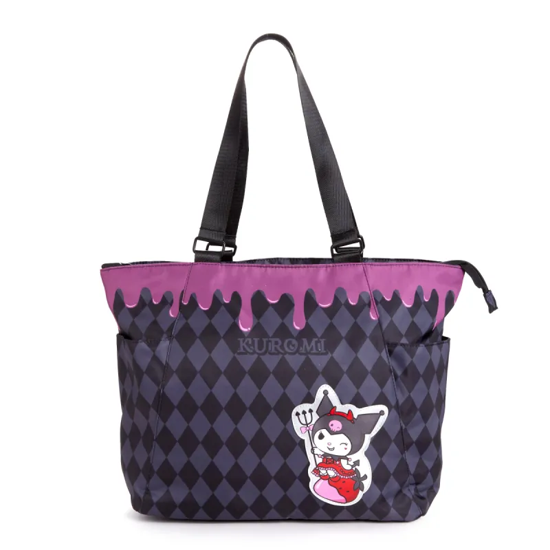 Kuromi Carry-all Tote (Strawberry Treat Series) sold by Sanrio